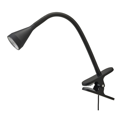 NÄVLINGE - LED夾式聚光燈, 黑色 | IKEA 線上購物 - PE727574_S4