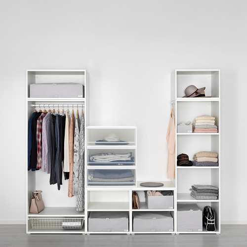 SOPPROT - pull-out storage unit, transparent white | IKEA Taiwan Online - PE667798_S4
