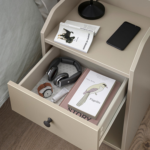 HAUGA bedside table