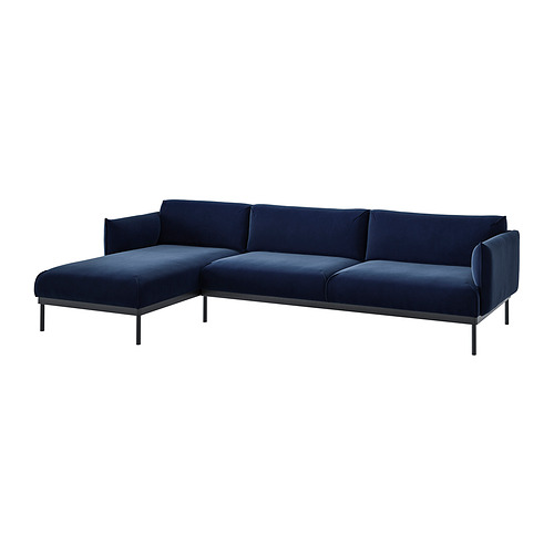 ÄPPLARYD - 四人座沙發附躺椅, Djuparp 深藍色 | IKEA 線上購物 - PE828072_S4