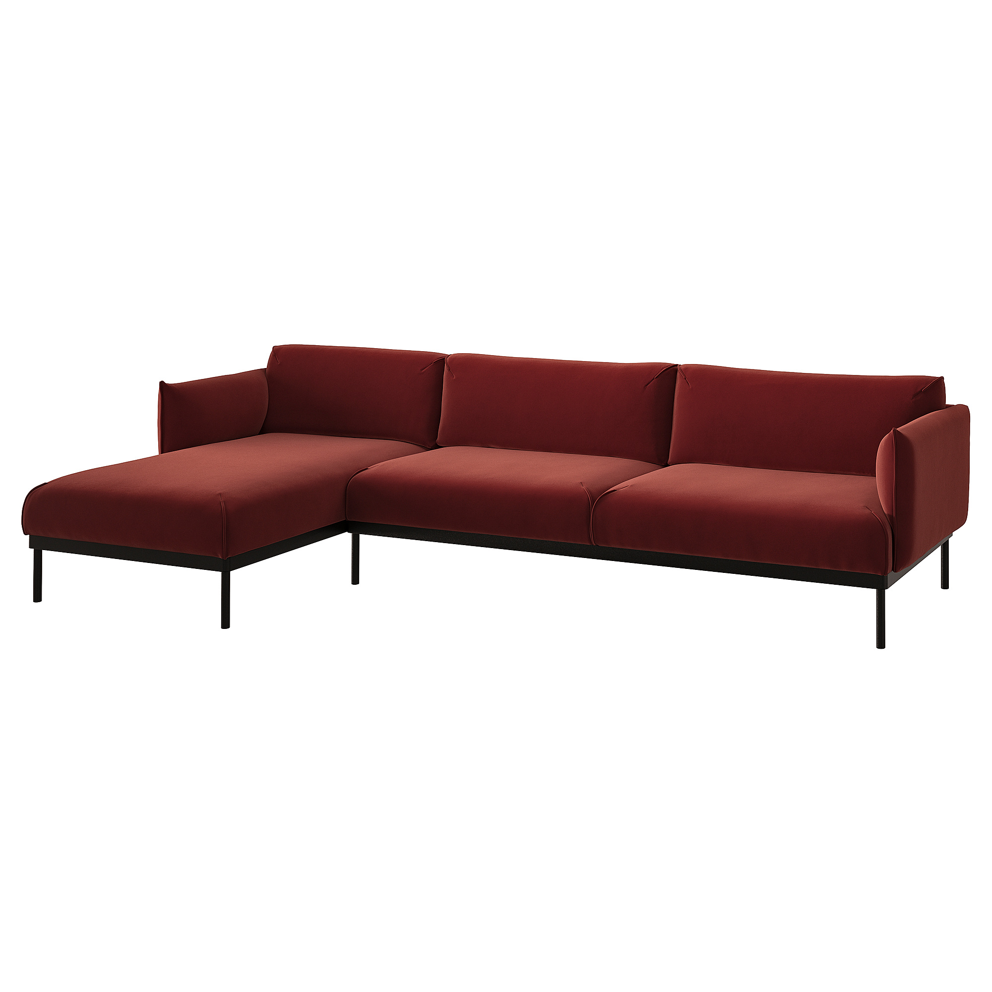 ÄPPLARYD 4-seat sofa with chaise longue