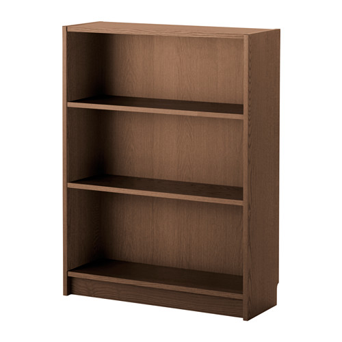 BILLY - 書櫃, 棕色 實木貼皮 梣木 | IKEA 線上購物 - PE576235_S4