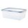 IKEA 365+ - food container with lid, rectangular/plastic | IKEA Taiwan Online - PE684962_S1