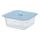 IKEA 365+ - food container with lid, square plastic/silicone | IKEA Taiwan Online - PE685028_S1