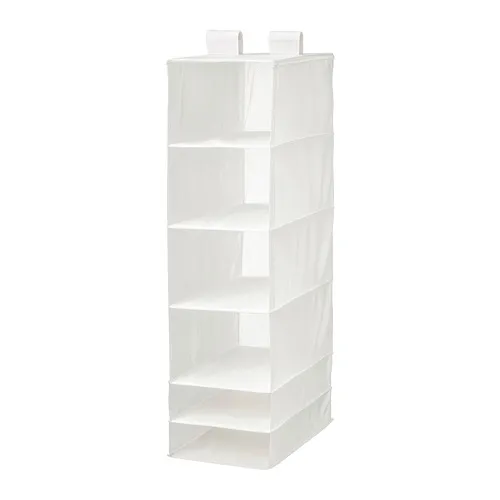 SKUBB - 掛袋/6格, 白色, 35x45x125 公分 | IKEA 線上購物 - PE727677_S4
