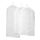PLURING - 衣物防塵套 3件組, 半透明白色 | IKEA 線上購物 - PE727692_S1