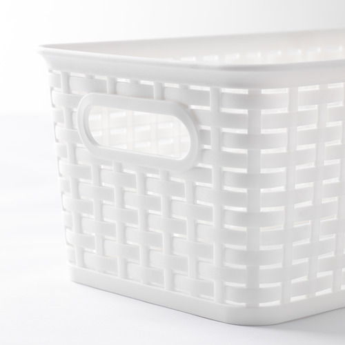 LACKMARON - 置物籃, 塑膠 白色 | IKEA 線上購物 - PE718859_S4