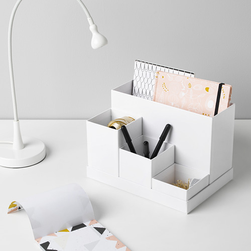 TJENA - 文具收納盒, 白色 | IKEA 線上購物 - PE667300_S4