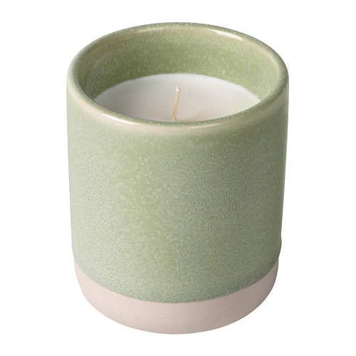 PÅKOSTAD - scented candle in container, Herbal garden/green | IKEA Taiwan Online - PE828183_S4