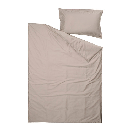 LUKTJASMIN duvet cover and pillowcase