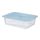IKEA 365+ - food container with lid, rectangular plastic/silicone | IKEA Taiwan Online - PE685093_S1