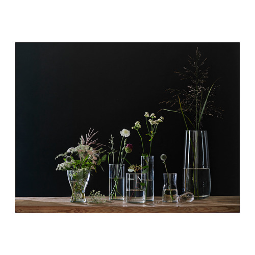 BERÄKNA - vase, clear glass | IKEA Taiwan Online - PH149182_S4