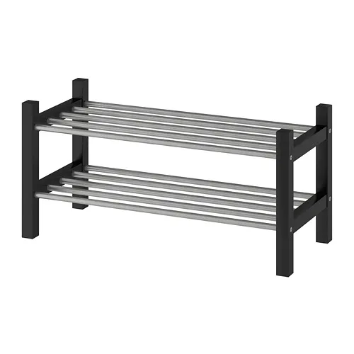 TJUSIG - 鞋架, 黑色, 79x32x37 公分 | IKEA 線上購物 - PE727750_S4