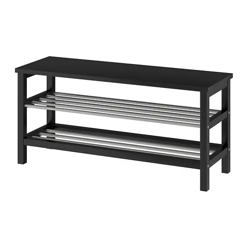 TJUSIG - 收納鞋凳, 黑色, 108x34x50 公分 | IKEA 線上購物 - PE727740_S4