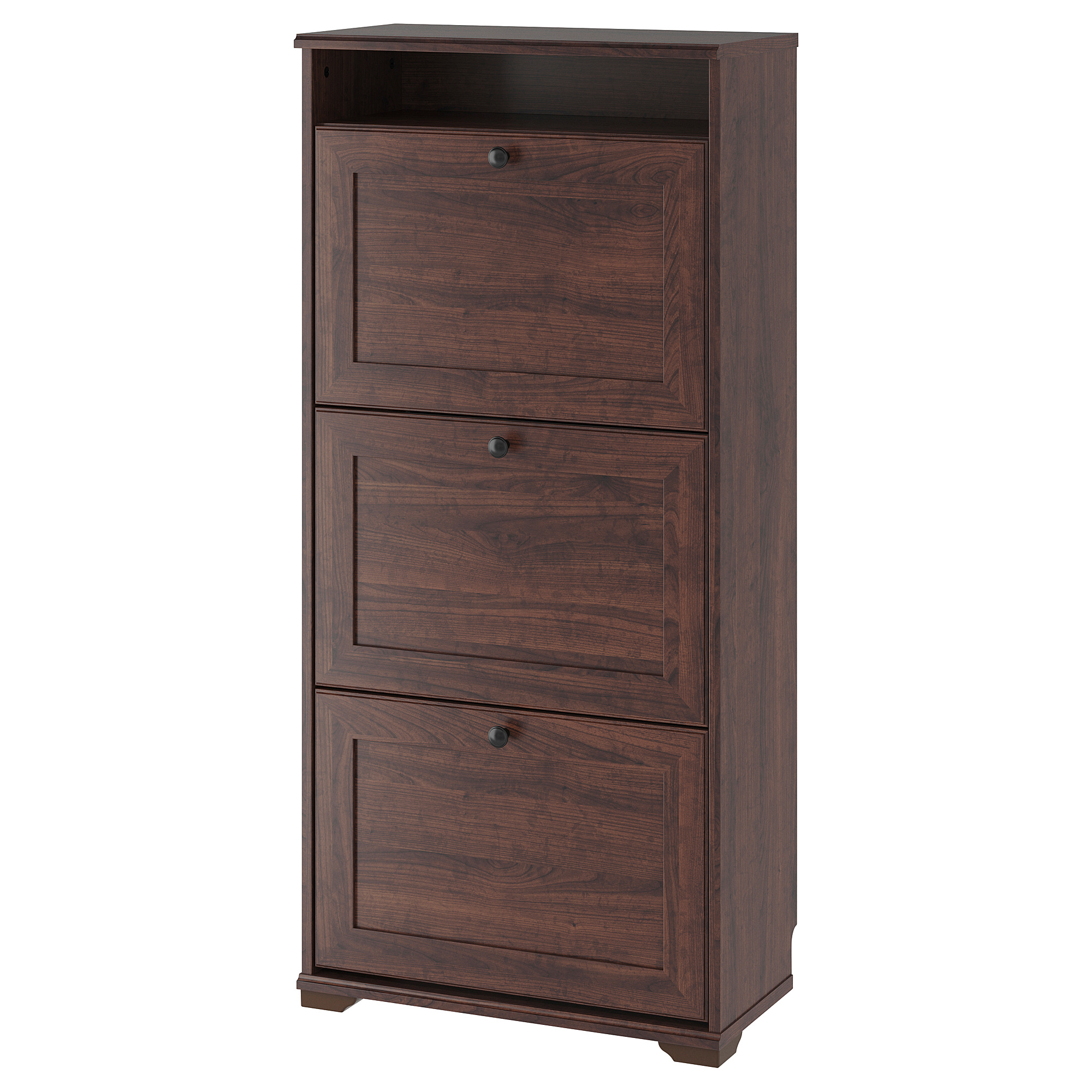 BRUSALI shoe cabinet with 3 compartments