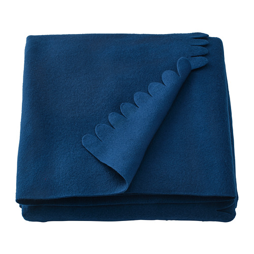 POLARVIDE - 萬用毯, 深藍色 | IKEA 線上購物 - PE771417_S4
