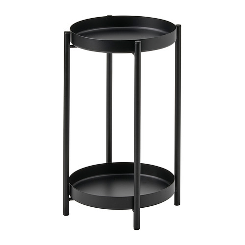 OLIVBLAD - plant stand, in/outdoor black, 35 cm | IKEA Taiwan Online - PE828330_S4