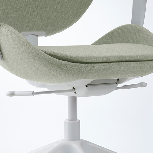 HATTEFJÄLL office chair with armrests