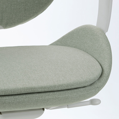 HATTEFJÄLL office chair with armrests