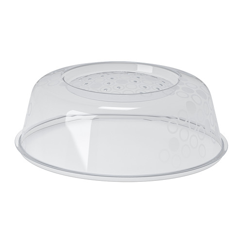 PRICKIG - 微波爐用餐盤蓋, 灰色 | IKEA 線上購物 - PE727792_S4