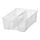 SAMLA - 11/22公升收納盒專用分隔板, 透明, 37x25x12 公分 | IKEA 線上購物 - PE727799_S1