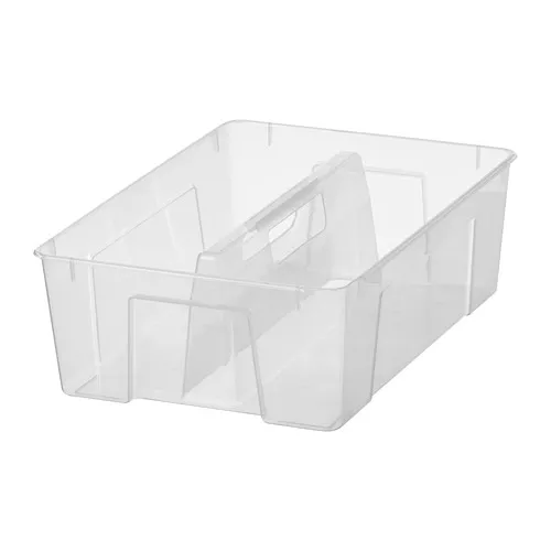 SAMLA - 11/22公升收納盒專用分隔板, 透明, 37x25x12 公分 | IKEA 線上購物 - PE727799_S4