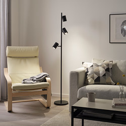 NYMÅNE - floor lamp with 3-spot, white | IKEA Taiwan Online - PE771431_S3