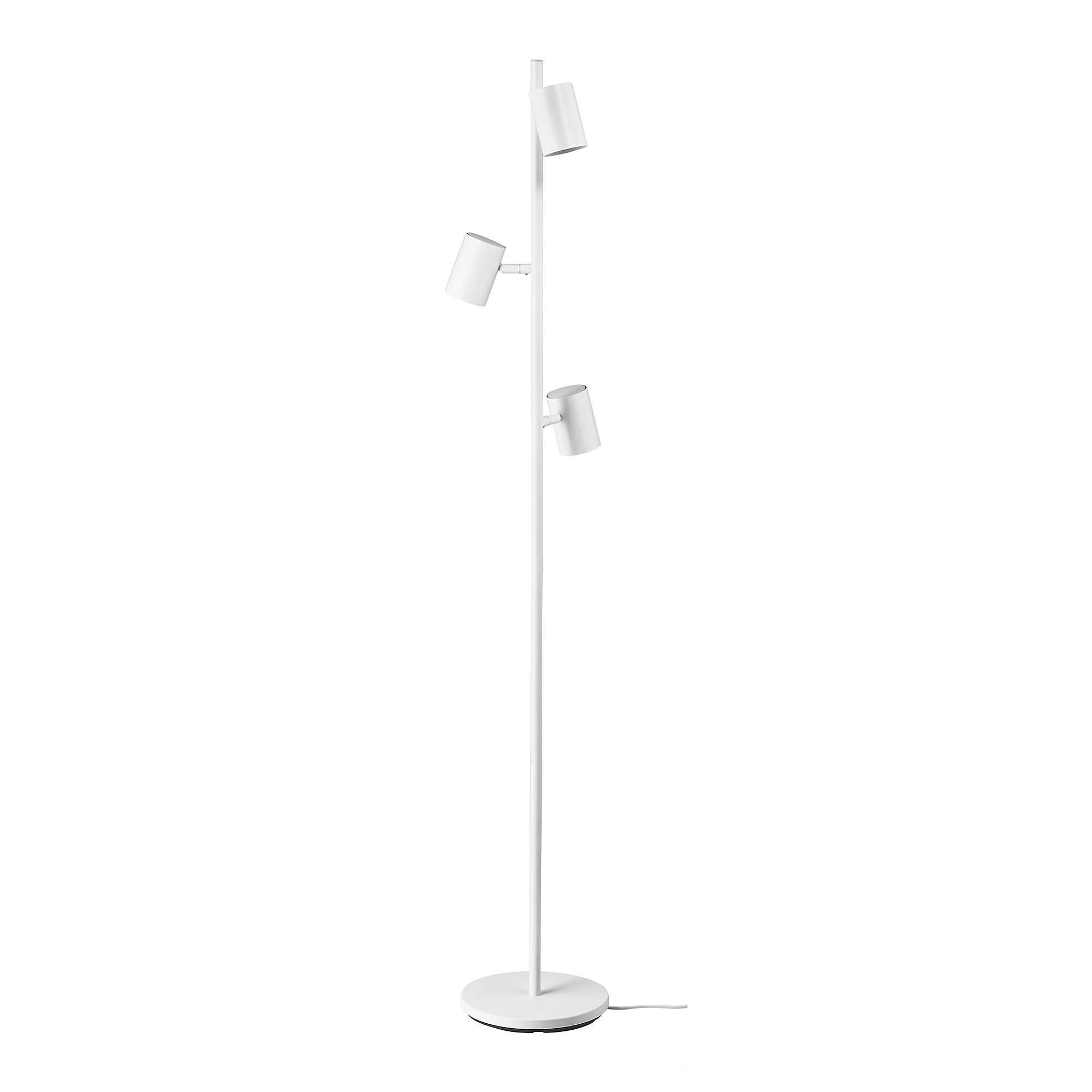 NYMÅNE floor lamp with 3-spot