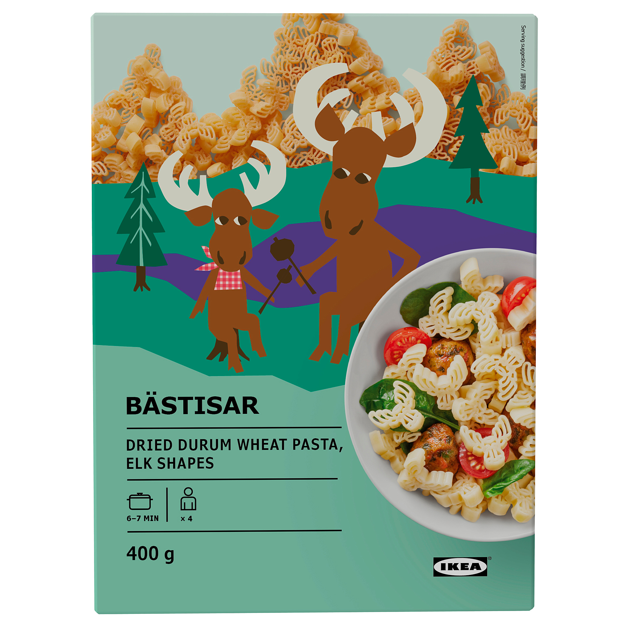 BÄSTISAR 麋鹿造型麵