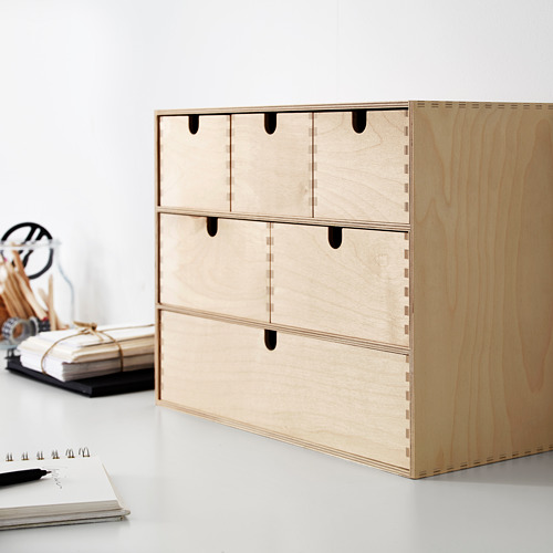 MOPPE - 迷你抽屜儲物盒, 樺木合板 | IKEA 線上購物 - PE615924_S4