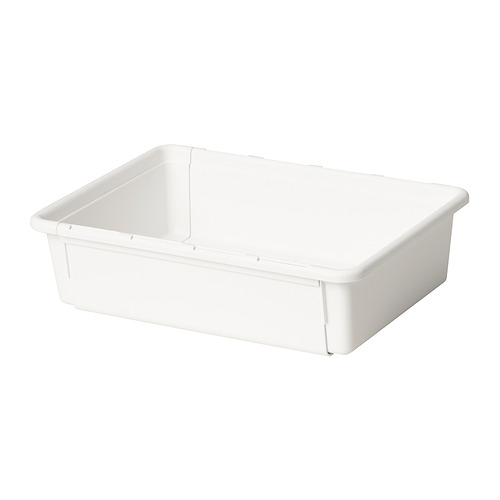 KACKLA - 延伸儲物盒, 白色, 25-38x19 公分 | IKEA 線上購物 - PE870597_S4