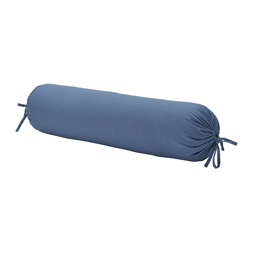 DVALA - bolster case, blue, 38x110 cm | IKEA Taiwan Online - PE972982_S4