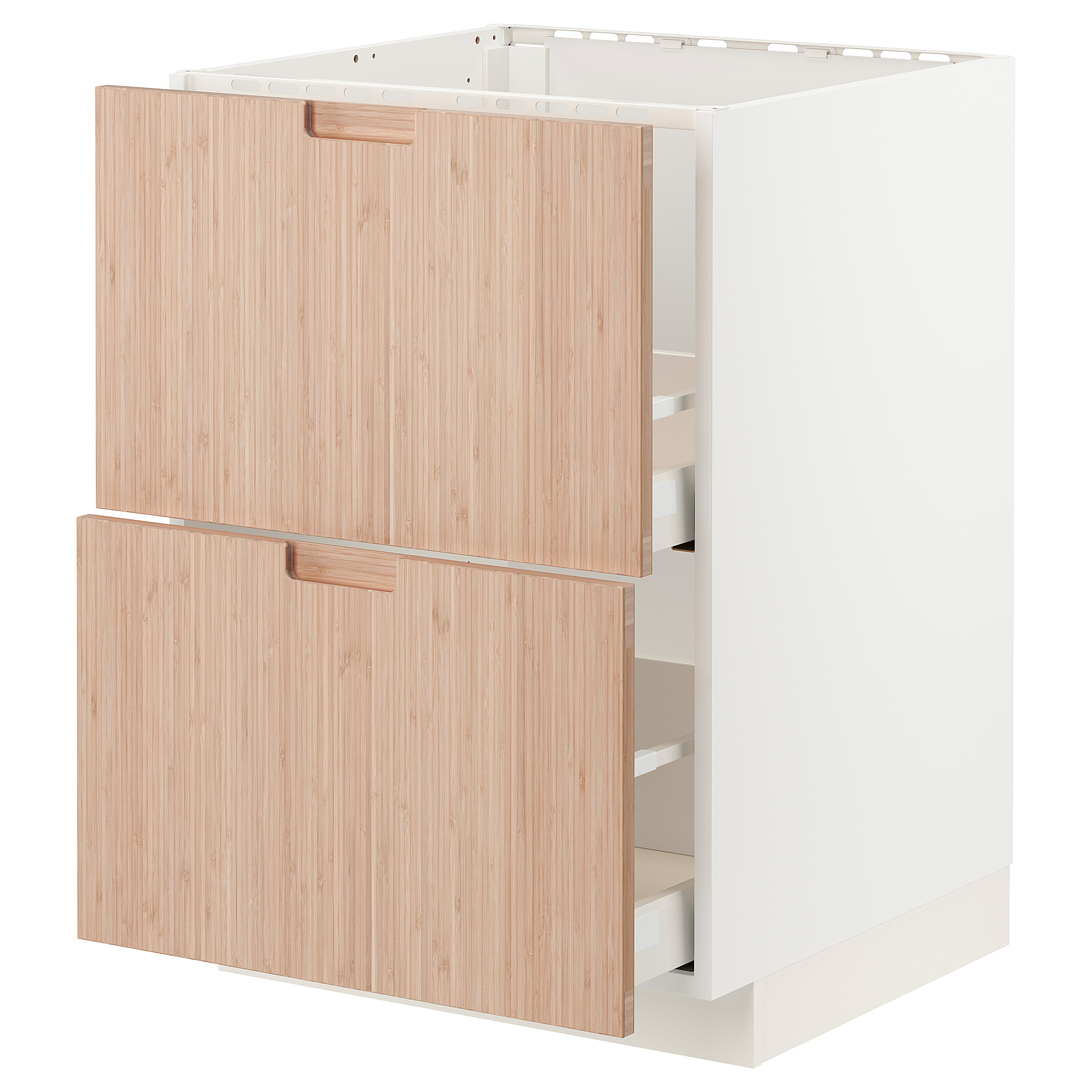 METOD/MAXIMERA base cab/sink+2 fronts/2 drawers