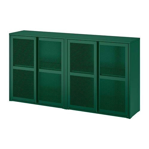 IVAR - 附門收納櫃, 綠色 網狀 | IKEA 線上購物 - PE828290_S4