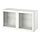 BESTÅ - wall-mounted cabinet combination, white/Ostvik clear glass | IKEA Taiwan Online - PE828300_S1