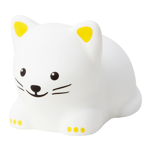 TÖVÄDER - LED night light, cat battery-operated | IKEA Taiwan Online - PE828372_S4