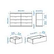 NORDLI 抽屜櫃/8抽