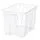 SAMLA - box, transparent, 39x28x28 cm/22 l | IKEA Taiwan Online - PE727903_S1