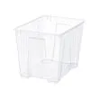 SAMLA - box, transparent, 39x28x28 cm/22 l | IKEA Taiwan Online - PE727903_S2 