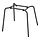 SKÅLSTA - chair underframe, tubular metal/black-grey | IKEA Taiwan Online - PE973064_S1