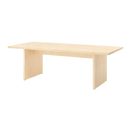 BERGSHYTTAN - 桌子，染色效果 實木貼皮, 樺木，240x93 公分 | IKEA 線上購物 - PE973074_S4