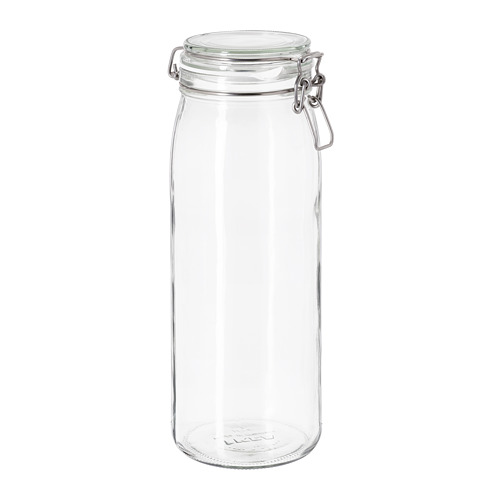 KORKEN - 附蓋萬用罐, 透明玻璃 | IKEA 線上購物 - PE727968_S4