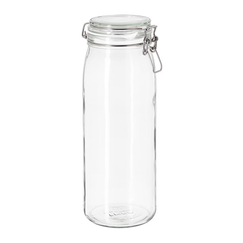 KORKEN - jar with lid, clear glass, 2 l | IKEA Taiwan Online - PE727968_S4
