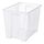 SAMLA - box, transparent, 56x39x42 cm/65 l | IKEA Taiwan Online - PE728003_S1