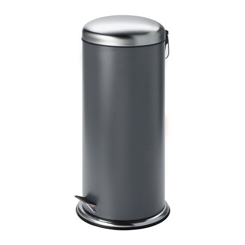 MJÖSA - pedal bin, dark grey, 30 l | IKEA Taiwan Online - PE728005_S4