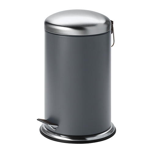 MJÖSA - pedal bin, dark grey, 12 l | IKEA Taiwan Online - PE728008_S4