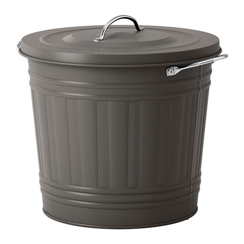 KNODD - 垃圾桶, 灰色 | IKEA 線上購物 - PE728018_S4