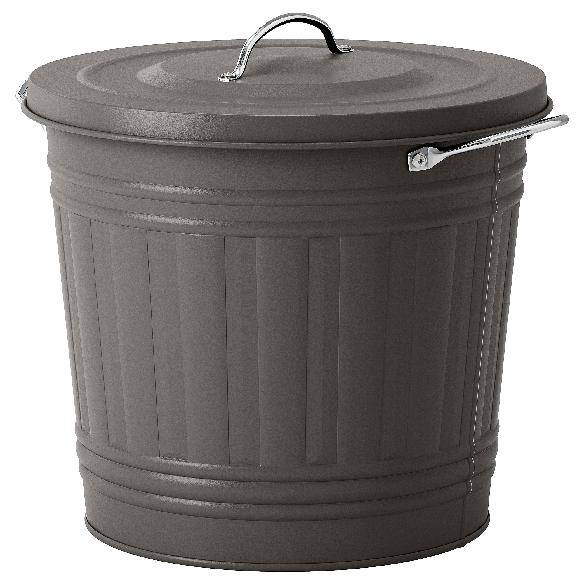 KNODD bin with lid