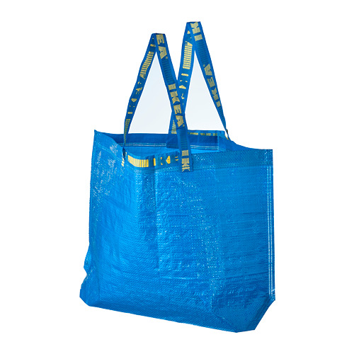 FRAKTA - 環保購物袋, 藍色 | IKEA 線上購物 - PE728085_S4