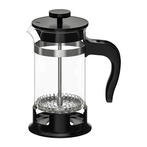 UPPHETTA - coffee/tea maker, glass/stainless steel, 0.4 l | IKEA Taiwan Online - PE728105_S4